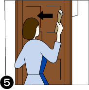 ドアの塗装の仕方5