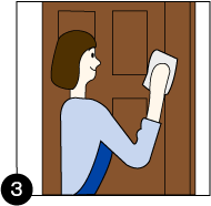 ドアの塗装の仕方3